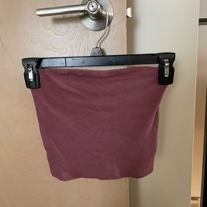 ⭐️ REDUCED SHIPPING! ⭐️ AE Dusty Rose Ribbed Tube Top